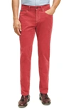 Brooks Brothers Slim Fit Five-pocket Stretch Corduroy Pants | Bright Red | Size 38 30
