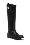 Tommy Hilfiger Shyenne Mid Calf Boot In Blkll
