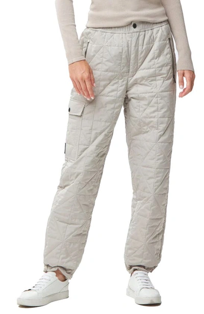 Alp N Rock Cora Water Repellent Quilted Trousers In Stone