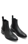 John Varvatos Men's Amsterdam Pull On Chelsea Boots In Black Leather