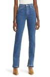 RE/DONE '70S HIGH WAIST SKINNY BOOTCUT JEANS