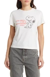 RE/DONE HANDSOME CLASSIC SNOOPY GRAPHIC T-SHIRT