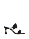 Manolo Blahnik Chinap 70 Satin Mules