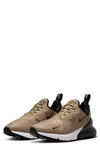 Nike Men's Air Max 270 Shoes In Khaki/ Black/ White