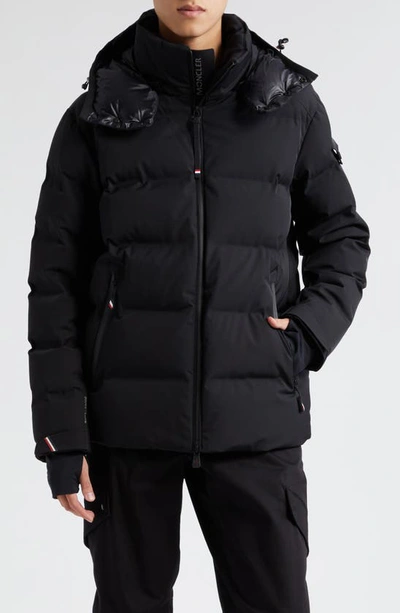 Moncler Montgetech Down Ski Jacket In Black