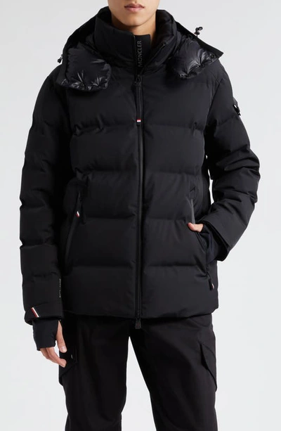 Moncler Montgetech Down Ski Jacket In 999 Black