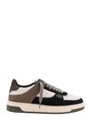 Represent Reptor Leather And Suede Sneakers