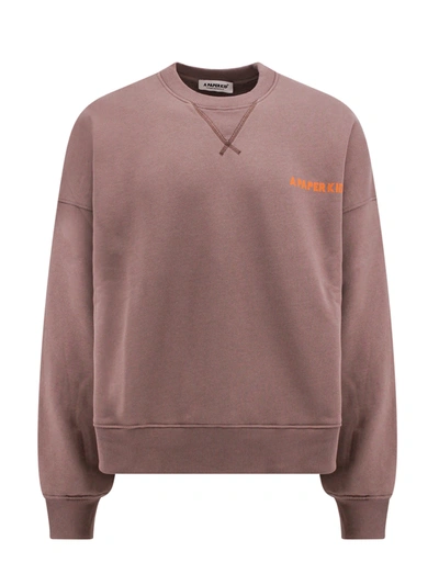 A Paper Kid Sweatshirt In Brown