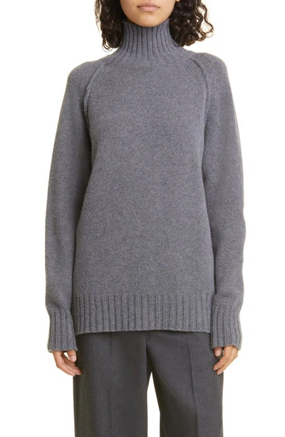 Rohe Turtleneck Sweater In Grey_melange