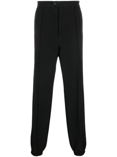 Alexander Mcqueen Tailored Track Pants In Black