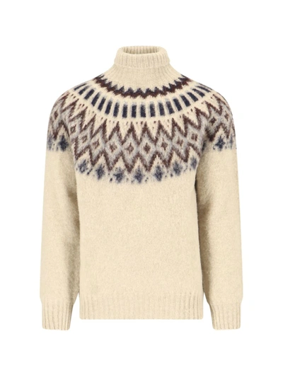 Howlin' Pullover Howlin Herren Farbe Yellow Cream In Beige