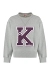 Kenzo Patches Sweatshirt In Gray