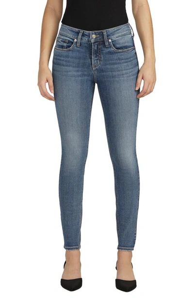 SILVER JEANS CO. SUKI CURVY MID RISE SKINNY JEANS