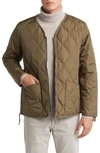 Taion Military Packable 800 Fill Power Down Jacket In D.olive