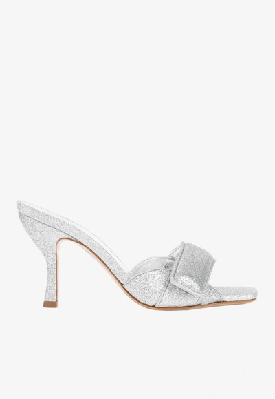 GIA BORGHINI ALODIE 85 GLITTER MULES