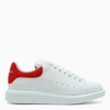 Alexander Mcqueen Oversized Leather Sneakers In White