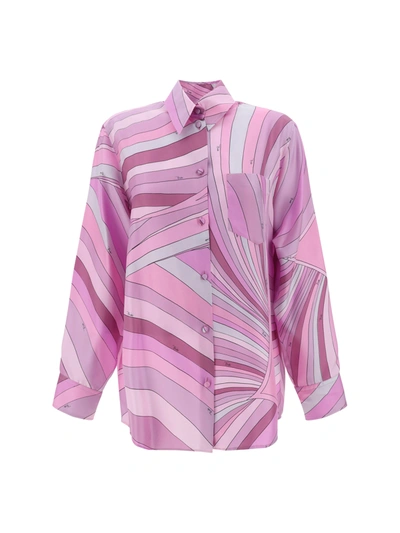 Emilio Pucci Shirt  Woman In Pink