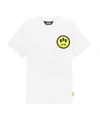 Barrow T-shirt Jersey Unisex White Cotton T-shirt With Flower Print