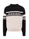 Isabel Marant Two-tone 'colby' Wool Blend Sweater