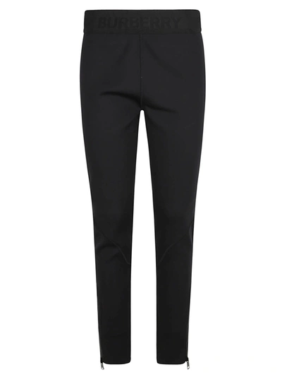 Burberry Sian Stretch-jersey Leggings In Black