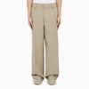 Fear Of God Eternal Straight Leg Wool Pants In Beige