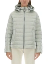 Parajumpers Hooded Padded Jacket In Silver