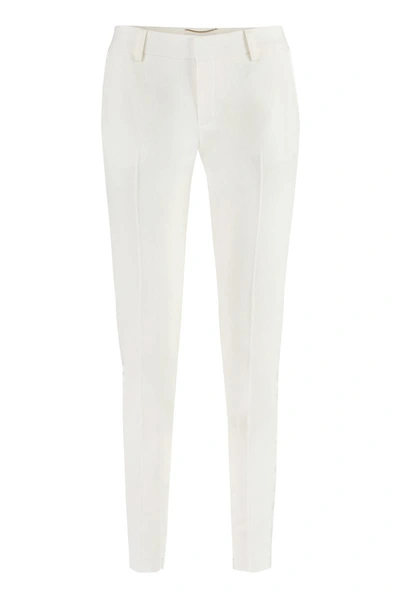 Saint Laurent Pants In White