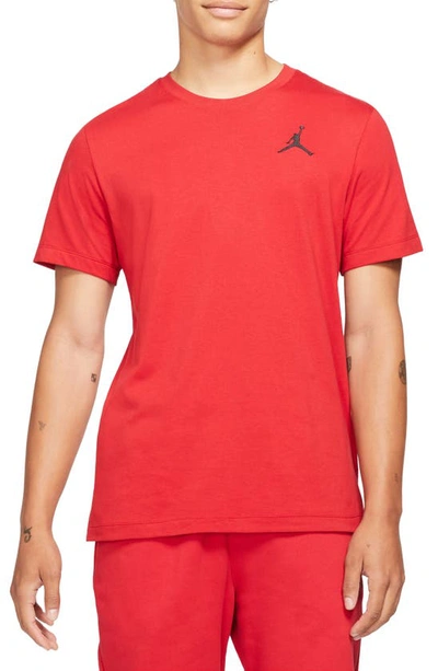 Jordan Men's  Jumpman Short-sleeve T-shirt In Gym Red/black