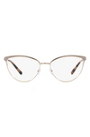 MICHAEL KORS MARSAILLE 55MM CAT EYE OPTICAL GLASSES