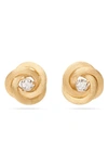 Marco Bicego Women's Jaipur Link 18k Yellow Gold & 0.16 Tcw Diamond Stud Earrings In Yellow Gold