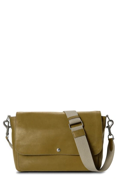 SHINOLA CANFIELD RELAXED LEATHER MESSENGER BAG