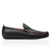 Porsche Design Porsche Beverly Hills Carbon Design Black-red Moccasins In Black