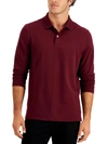 Club Room Men's Solid Stretch Polo, Created For Macy's In Multi