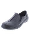 Easy Street Proctor Womens Faux Leather Mini Wedge Slip-on Shoes In Grey