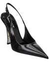 VERSACE PIN-POINT LEATHER SLINGBACK PUMP