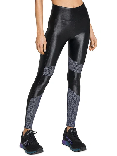 Koral La Womens High Rise Stretch Leggings In Black