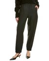 GANNI PULL-ON WOOL-BLEND PANT