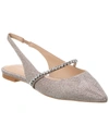 STUART WEITZMAN CRYSTALLINE MESH SLINGBACK FLAT