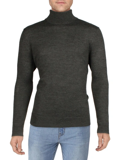 Club Room Mens Pullover Office Turtleneck Sweater In Multi
