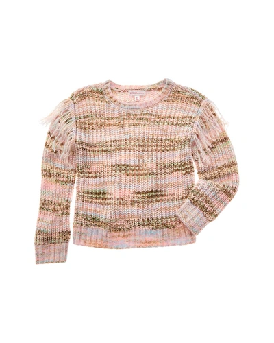 Design History Kids'  Sweater In Pink
