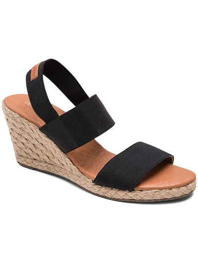 ANDRE ASSOUS ALLISON WOMENS PADDED INSOLE WEDGE DRESS SANDALS