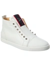 CHRISTIAN LOUBOUTIN CHRISTIAN LOUBOUTIN F. A.V FIQUE A VONTADE MID CUT LEATHER SNEAKER