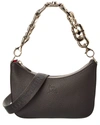 Christian Louboutin Loubila Chain Mini Leather Shoulder Bag In Brown