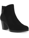 ANNE KLEIN RINA WOMENS MICROFIBER DRESSY ANKLE BOOTS