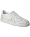 CHRISTIAN LOUBOUTIN CHRISTIAN LOUBOUTIN F. A.V. FIQUE A VONTADE LEATHER SLIP-ON SNEAKER
