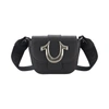 TRUE RELIGION MINI FLAP DARK HARDWARE CROSSBODY