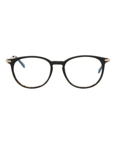 Brioni Round-frame Bio Acetate Optical Frames In Multi