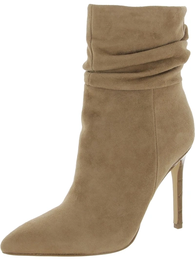 Marc Fisher Ltd Romy Womens Suede Pull On Mid-calf Boots In Multi