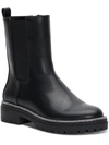 Inc Brycin Womens Faux Leather Pull On Mid-calf Boots In Black