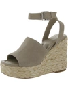 MARC FISHER LTD NELLY WOMENS SUEDE WOVEN WEDGE SANDALS